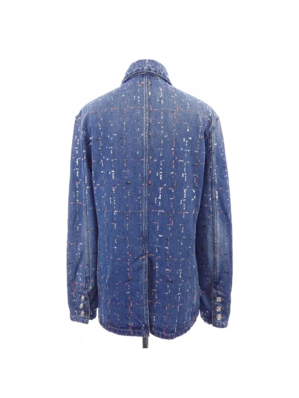 Chanel Metiers D'art Look 38 Denim Jacket